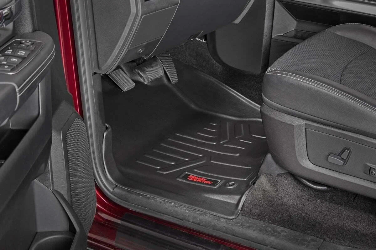 Fits Ram 1500_2500_3500(12-2018 &Classic) Floor Mats Front Crew_Mega Cab M-3141